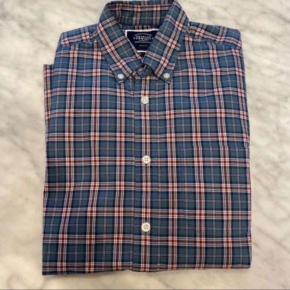 Charles Tyrwhitt Button Down Shirt - Picture 1 of 3